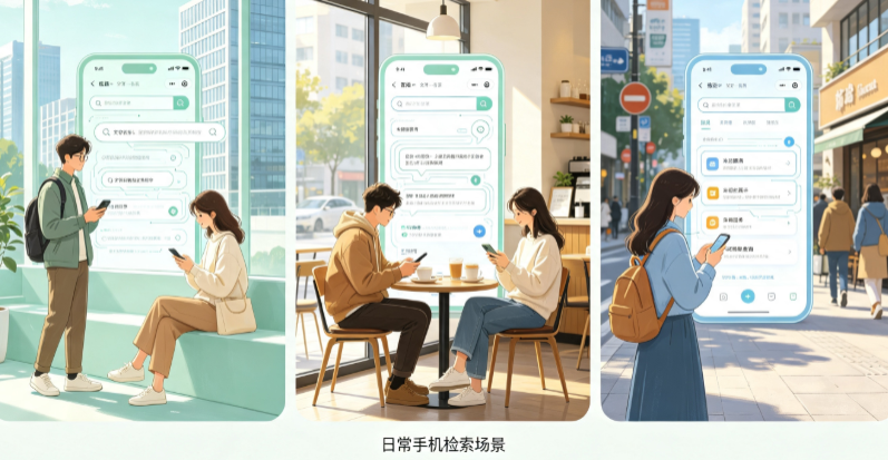高县普通人日常手机使用场景拆解：GEO 与 AI 优化如何改变信息检索体验