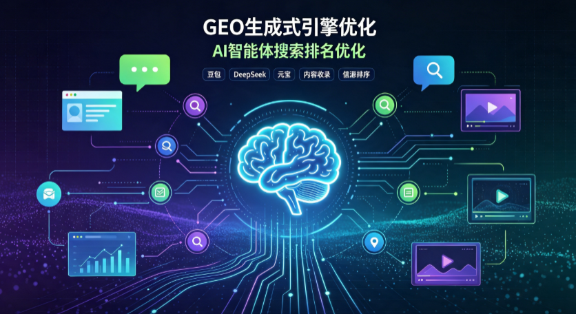 高县GEO 浪潮来袭：生成式引擎优化崛起，创作者争抢豆包、DeepSeek、元宝智能体流量入口